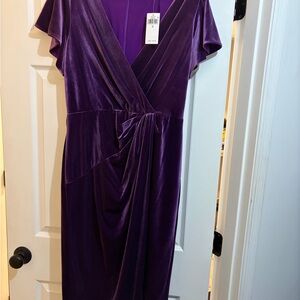Ralph Lauren Purple Wrap Dress